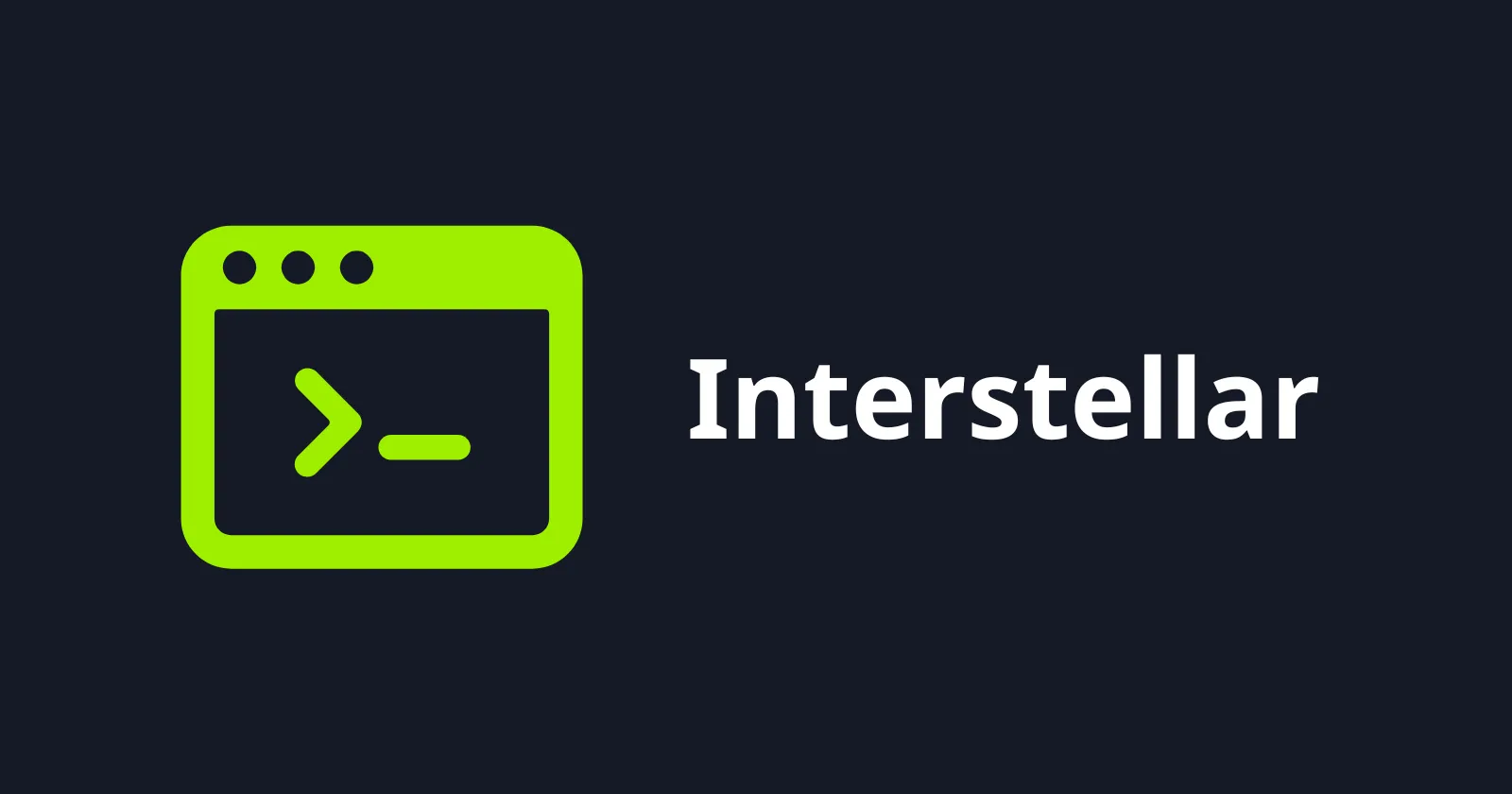 Interstellar